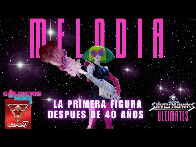 FINALLY! Melody gets a figure after 40 years | SilverHawks #super7ultimates Review