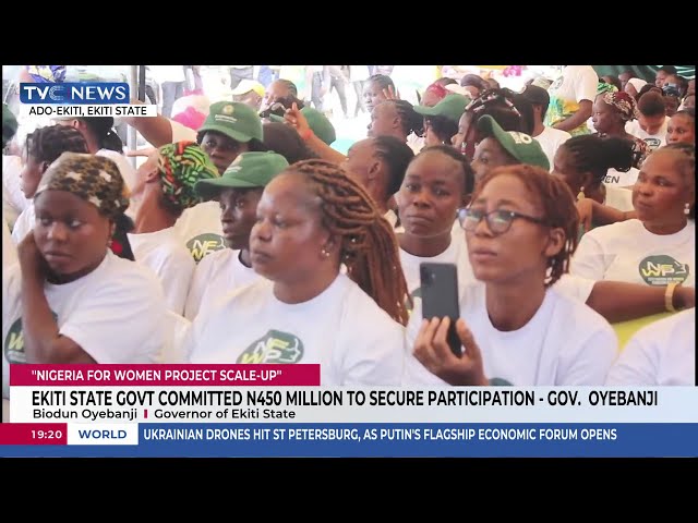 Federal Govt Flags Off "Nigeria For Women Project Scale-Up" In Ekiti State