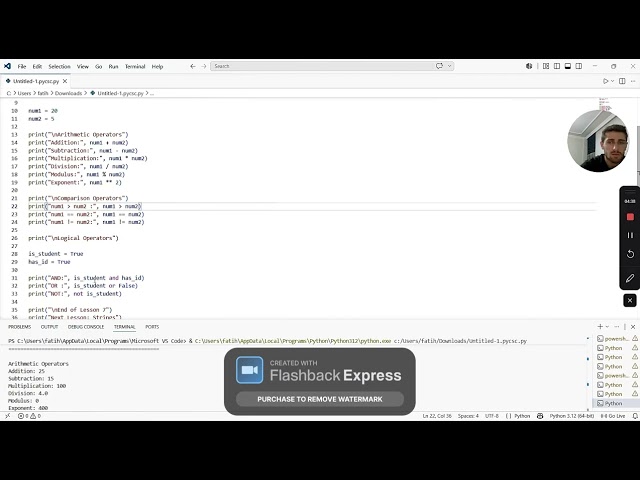 Python Course #7 | Python Operators Explained