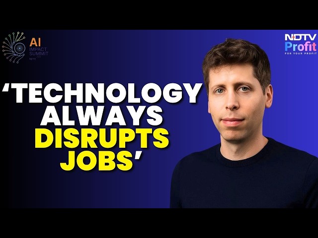 Sam Altman's 3 Big Predictions On AI, Future Of Jobs & Global Tech | AI Impact Summit