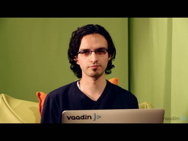 Step 2: Creating a Hello World application with Vaadin