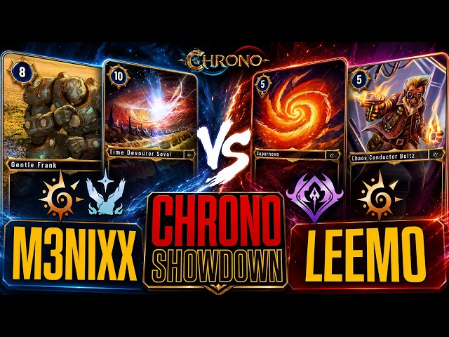 CHRONO SHOWDOWN  |  LEEMO vs M3NIXX