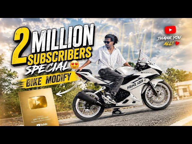 🔥 2 MILLION Subscribers Special 😍 | Dream Bike Modify 🔥