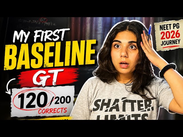     The Reality Check I Needed to See | Baseline GT Review | NEET PG 2026 #MedicalPG #GrandTest 
