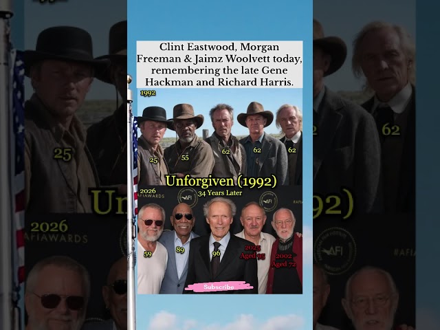 Unforgiven Cast: 1992 vs 2026, 34 Years Later! 🤠" #thenandnow