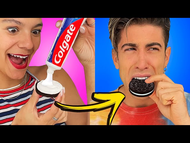 24 HORAS DE BROMAS A LOS CHICOS !!! (LAS CHICAS SE VENGARON!)