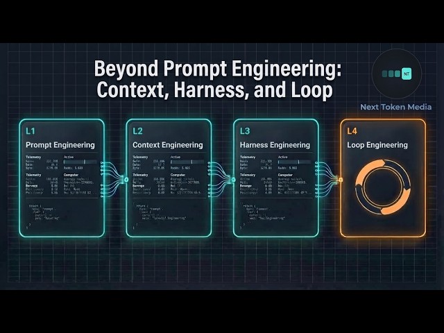 Beyond Prompt Engineering: Context, Harness, and Loop