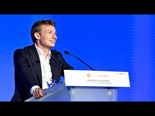 UR 2026 : Revivez le discours de clôture de Jules Pasquier