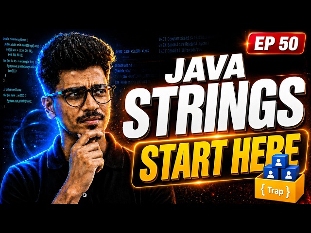 String in Java Explained | Java String Class, Object & Heap Memory