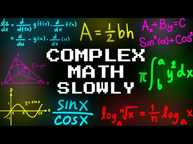 Fall Asleep As I Try To Explain Complicated Math To You