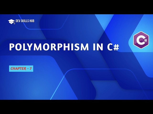 Learn Polymorphism in C# in 10 Minutes | OOP Interview Questions & Examples | Chapter 7