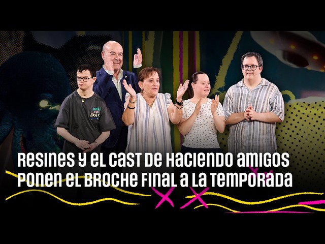Resines y el cast de "Haciendo amigos" ponen el broche final a la temporada | #LaRevuelta 16.07.2026