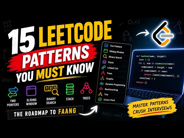 I Found the LeetCode Patterns That Actually Matter