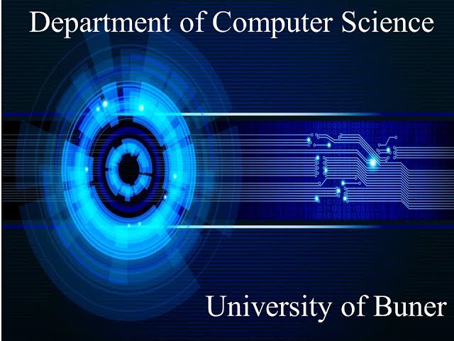Department of Computer Science, University of Buner