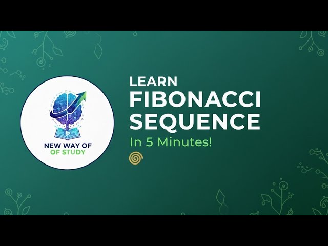 “Fibonacci Sequence Explained in 3 Minute 🔥 | Coding with full code.#coding #programming #c#bca