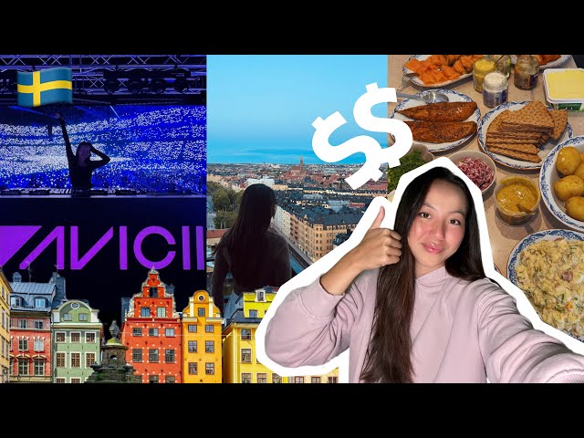 What I Spend in a Week Working Remotely in Europe (stockholm edition!)