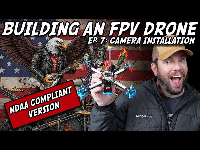 LET'S BUILD AN NDAA FPV DRONE | Episode 7: Installing the Foxeer Predator v5 FPV Camera...