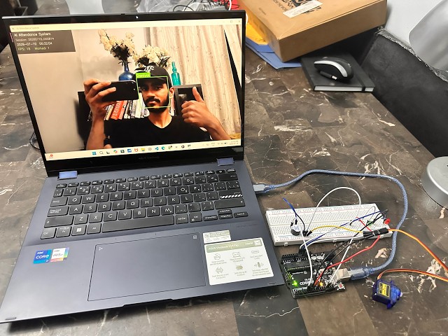 Face Recognition Attendance System with Arduino Integration Demo Video