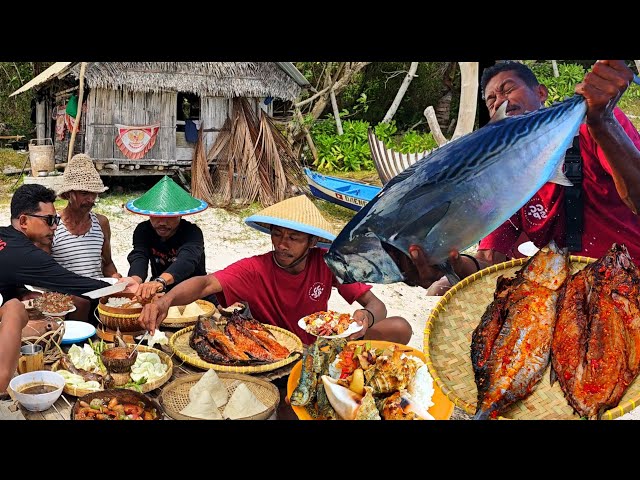 Hari Ke 3 diPulau Terpencil MANCING IKAN TUNA-CAKALANG buat makan di Kebun Kakek