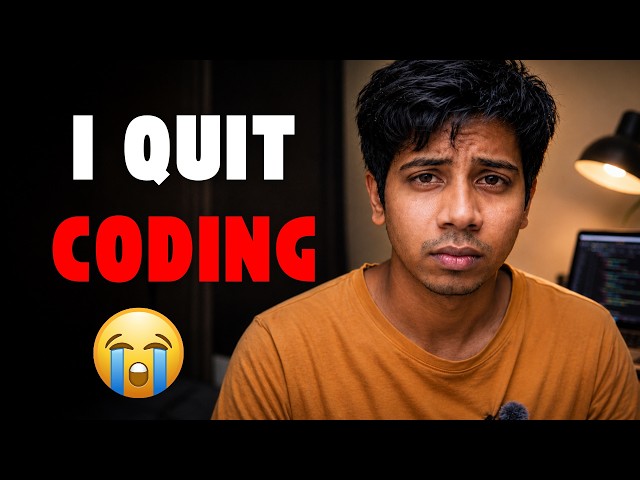 Everyone Thinks I Quit Coding... They're Wrong.