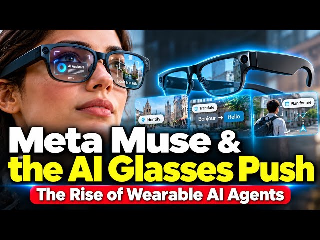 Meta Muse & the AI Glasses Push | The Rise of Wearable AI Agents | Uplatz