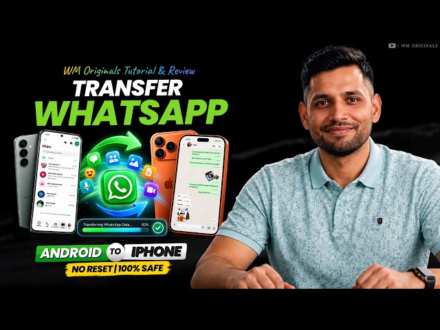 How to Transfer WhatsApp from Android to iPhone Without Factory Reset Your iPhone (2026)
