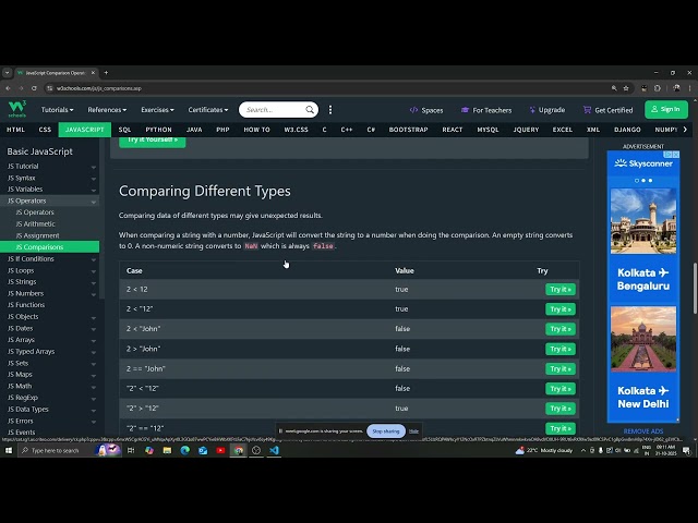 Day 4 - Javascript Conditional statement if else & switch statement