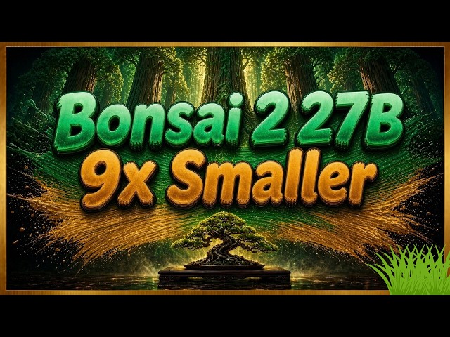Bonsai 2 27B Locally: Near-Lossless Compression in a 9x Smaller