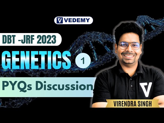 DBT JRF PYQs Solution | Genetics | Part 1 | Tips & Tricks | By Virendra Singh |