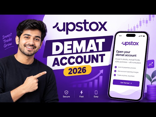 Upstox account opening | Upstox Demat account opening | How to open account in upstox 2026