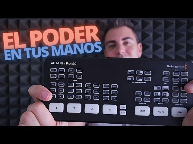 Guía completa del ATEM Mini Pro ISO! La herramienta para STREAMING