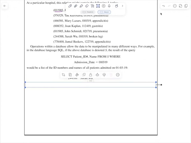 Simple Database Using Relations in SQL