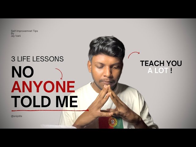 3 Lessons helps to Win Daily Goals 📈