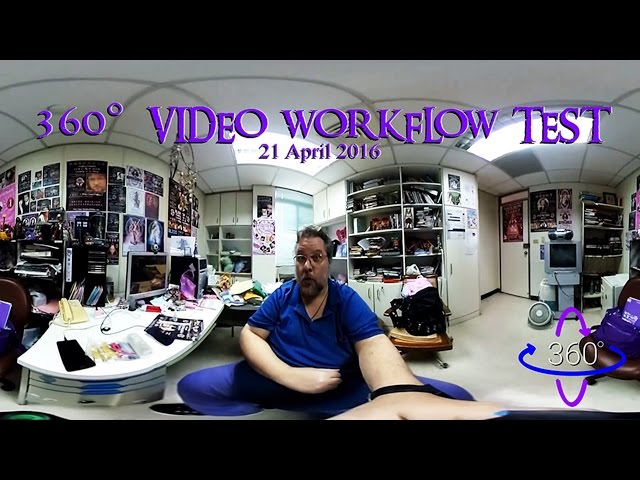 How to Edit 360° Videos Test Footage