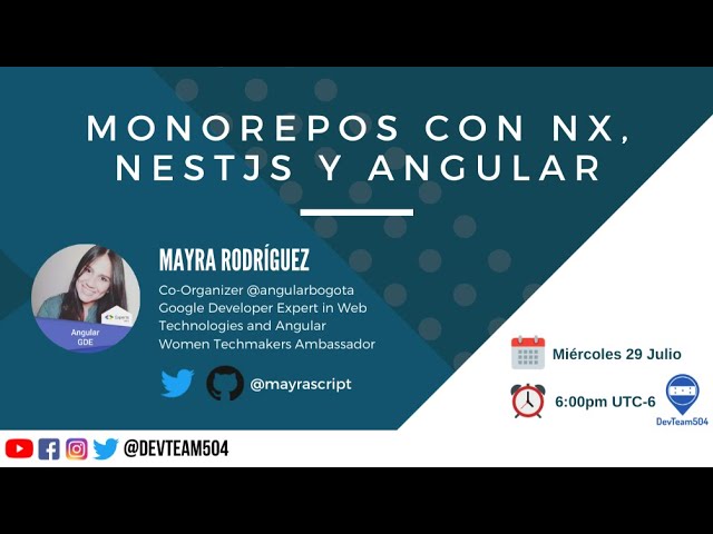 Monorepos con Nx, NestJS y Angular