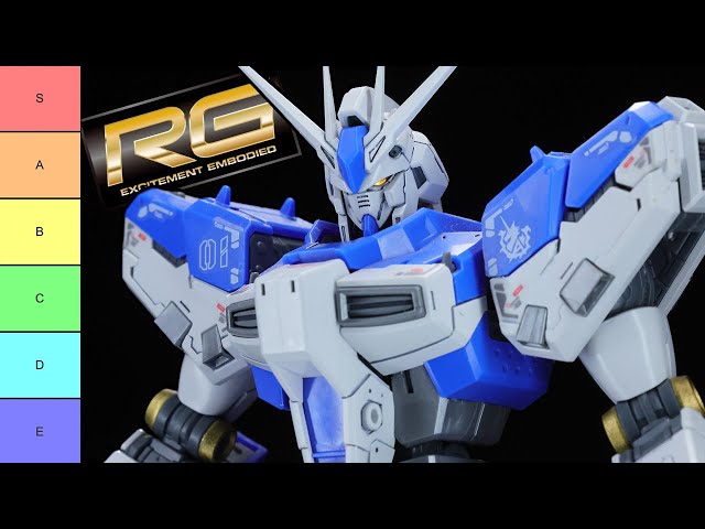 TIER LIST DE GUNDAM RG | Clasificando todos y cada uno de los Real Grade de mi colección - ¡Más d...