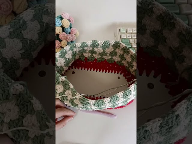 1 hour quiet crocheting | Accompany learning or decompression