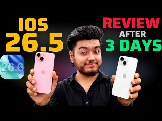 iOS 17.6 Review after 3 days on iPhone 15 & iPhone 13🔥Battery? Should you update?