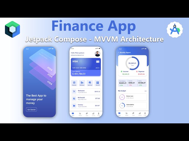 Build a Finance app in Android Studio Project with Jetpack Compose