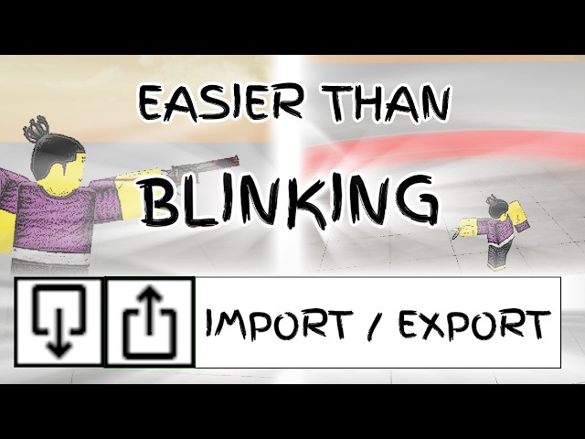 How to IMPORT/EXPORT SKILLS in JJS SKILLBUILDER + MOVE CODES