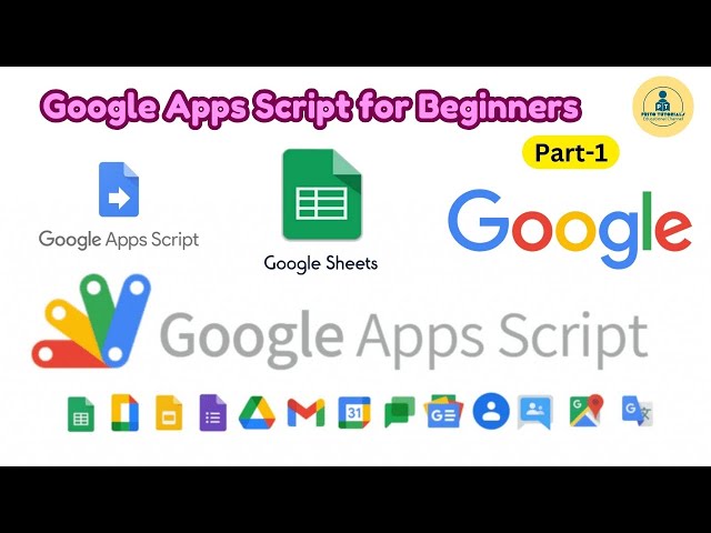 Google Apps Script Tutorial for Beginners - Part 1