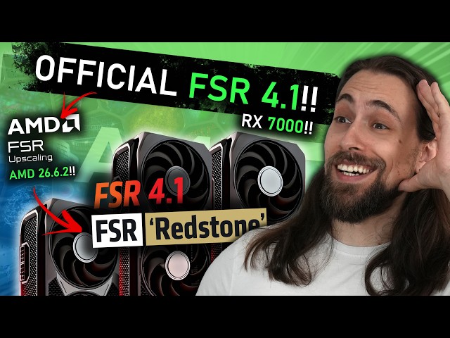It's HERE!!! FSR 4.1 INT8 now available on the RX 7000 series!!