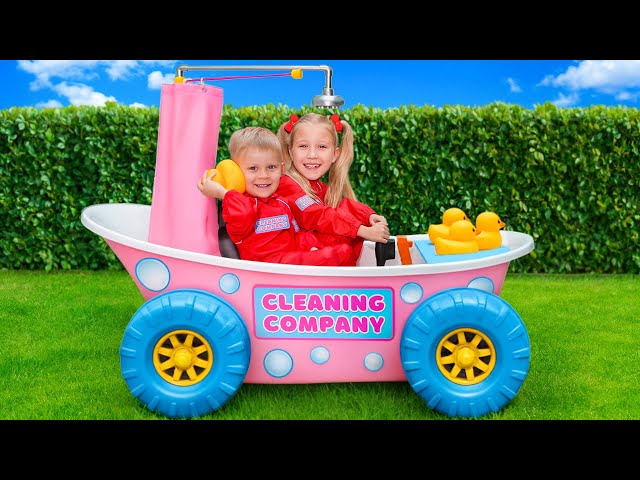 Oliver’s Kids Cleaning Company Saves the Day!