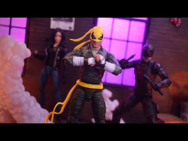 My Custom Marvel Legends Netflix Inspired MCU Iron Fist Daredevil: Born Again Action Figure Review 