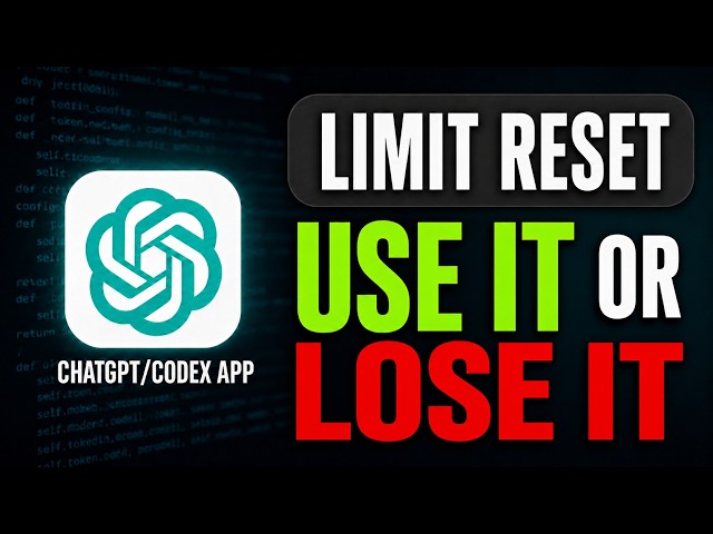 Free ChatGPT/Codex App Limit Resets: Why You Have Them + How to Redeem Them