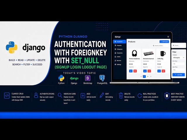PYTHON-Django (Foreign Keys with Set Null)