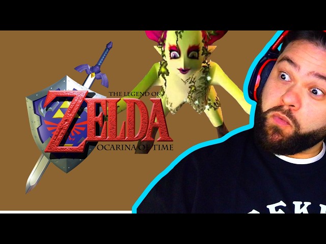 First Time Playing Zelda Ocarina Of Time: The Great Fairy Awaits Us!! H