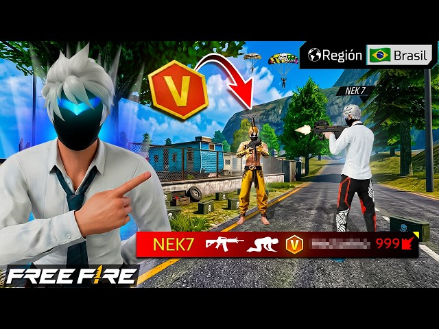 NOS ENFRENTAMOS A UN VERIFICADO DE LA REGION BRASIL 😱🇧🇷 FREE FIRE