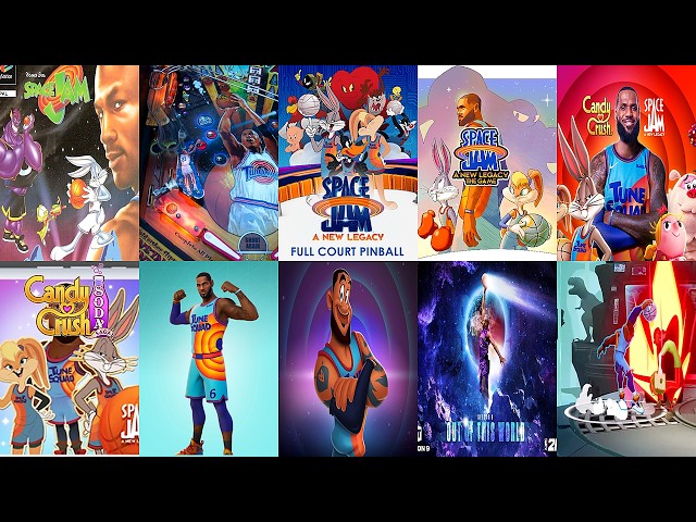The Evolution of SPACE JAM Games (1996-2022)