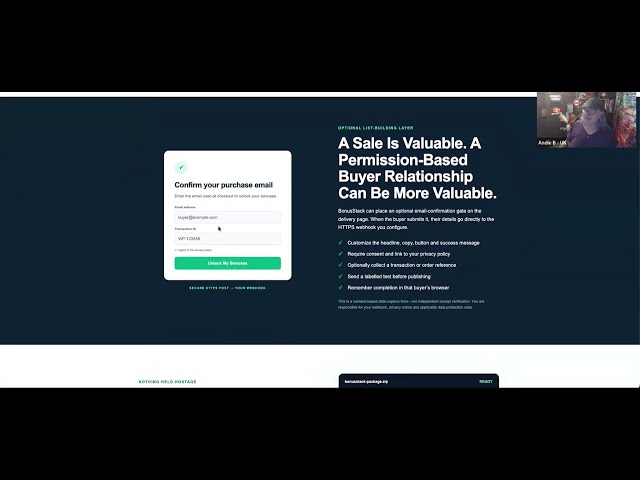 Demo of Bonus Stack AI